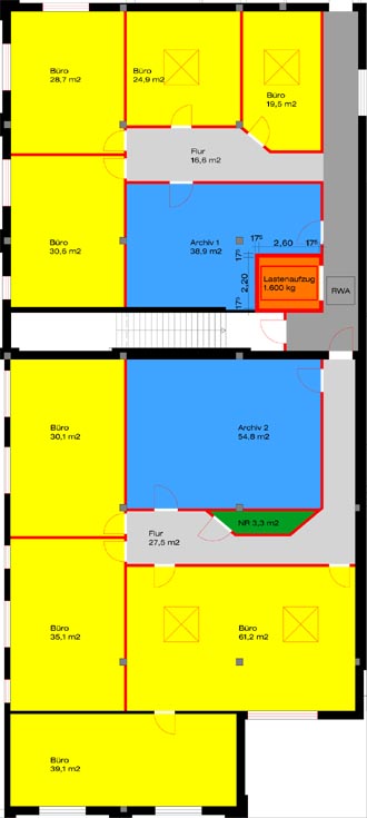 planung obergeschoss