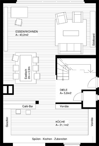 planung erdgeschoss