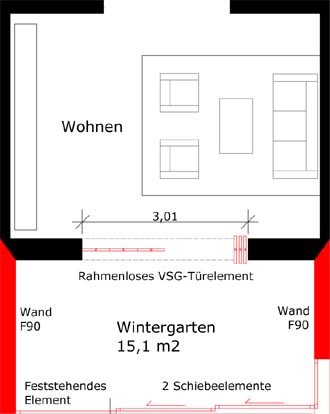 grundrissausschnitt erdgeschoss